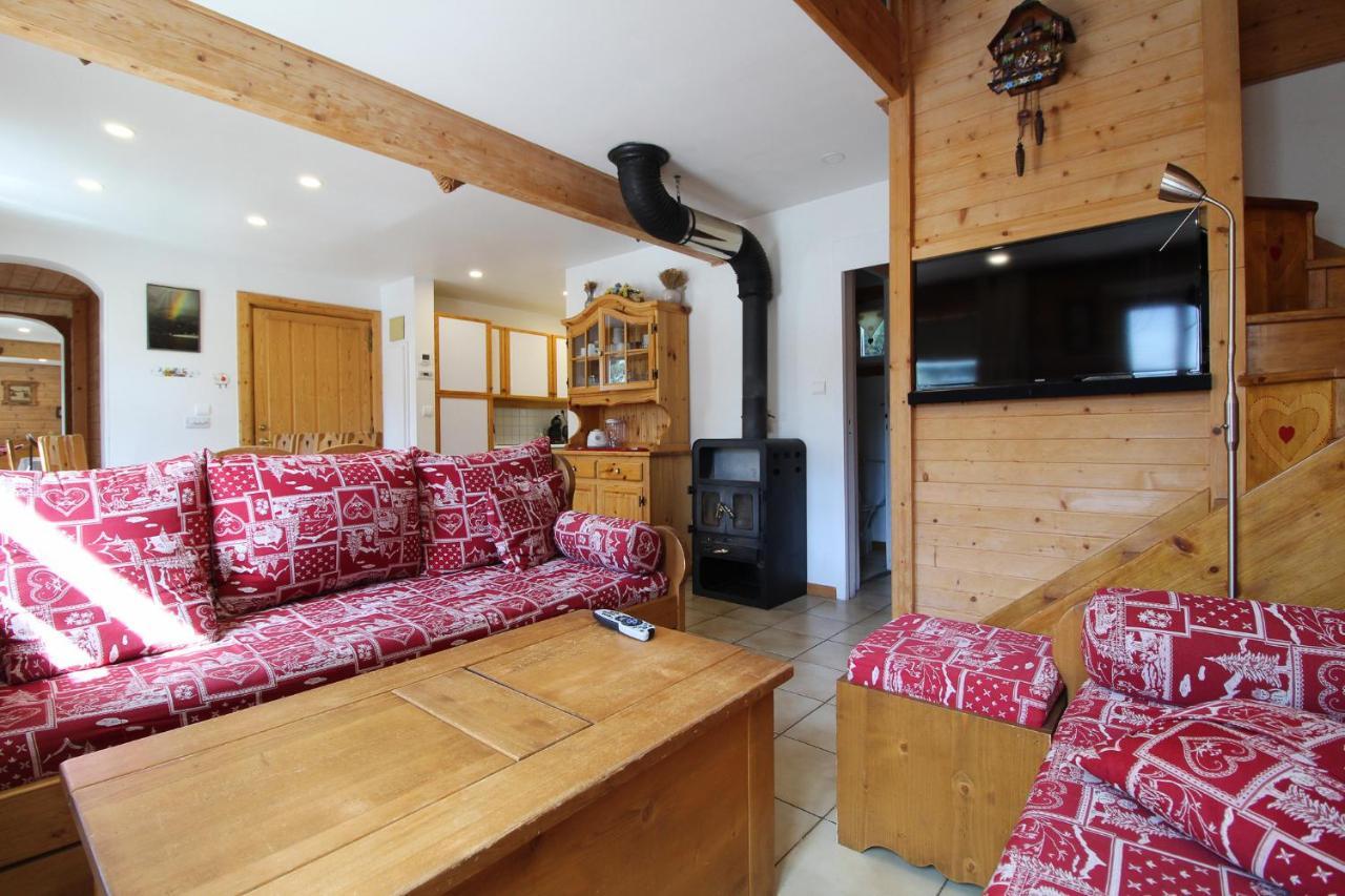 Charming 4-Bed Chalet, Mountain Views, Double Garage, Ev Point Villa Flaine Exterior foto