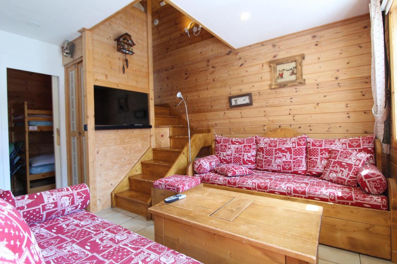 Charming 4-Bed Chalet, Mountain Views, Double Garage, Ev Point Villa Flaine Exterior foto