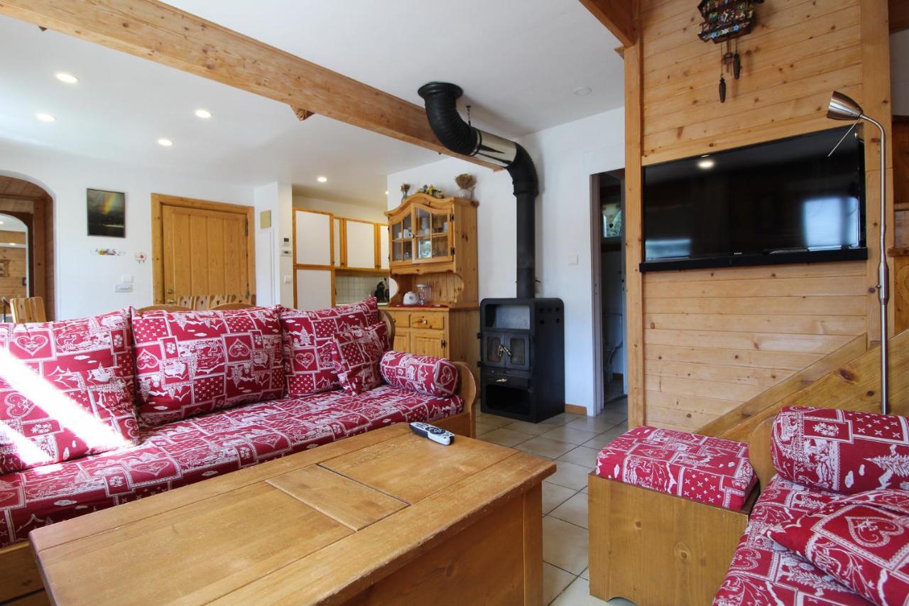 Charming 4-Bed Chalet, Mountain Views, Double Garage, Ev Point Villa Flaine Exterior foto