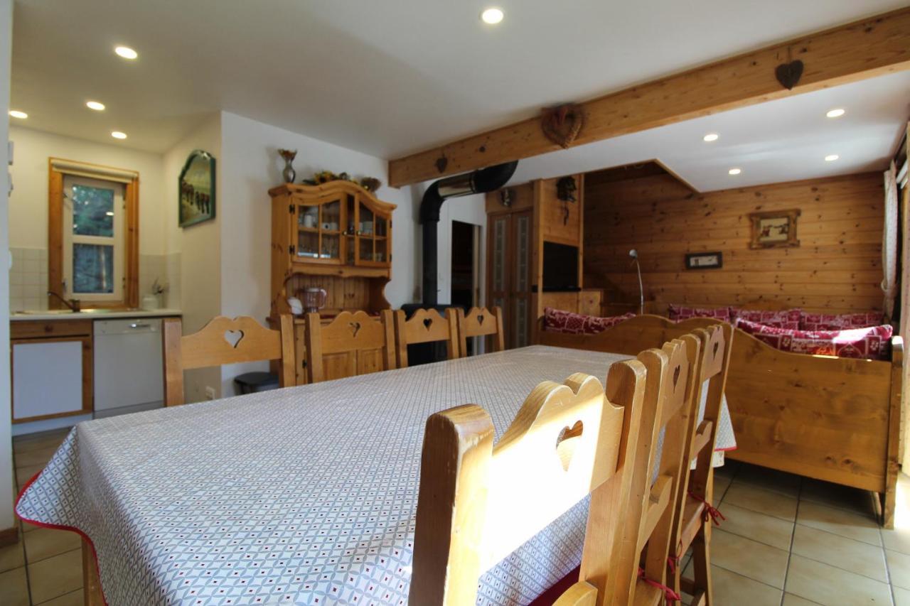 Charming 4-Bed Chalet, Mountain Views, Double Garage, Ev Point Villa Flaine Exterior foto